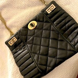 Guess by Marciano quilted cross body purse/ clutch